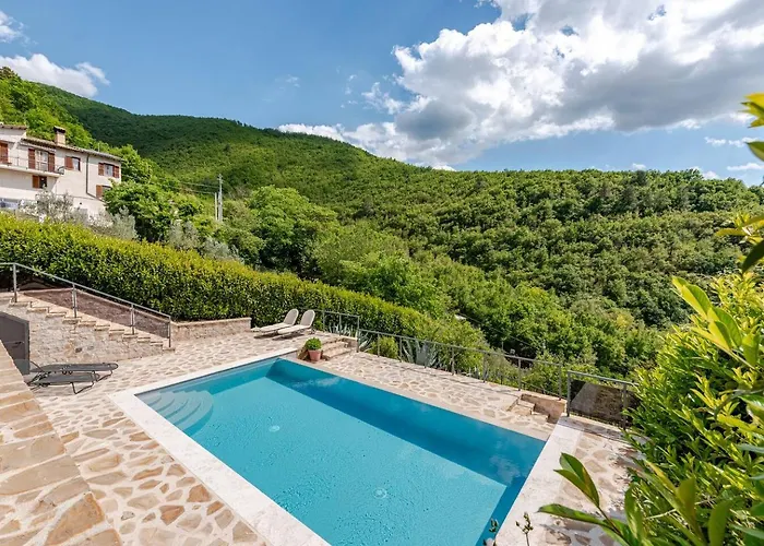 ヴィラ - Casale Con Piscina E Splendida Vista *